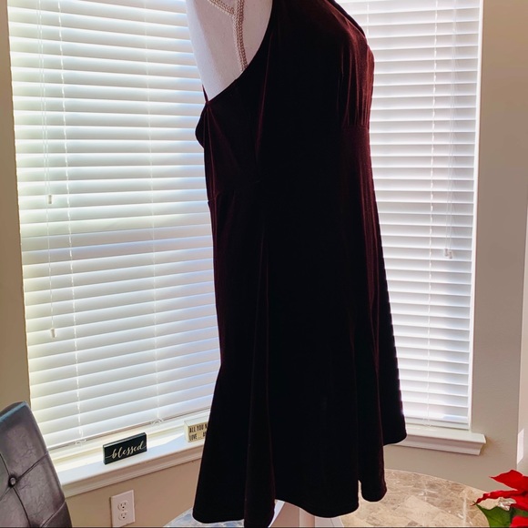 Victoria’s Secret Brown Velvet Dress Chemise Sz L - Picture 5 of 16